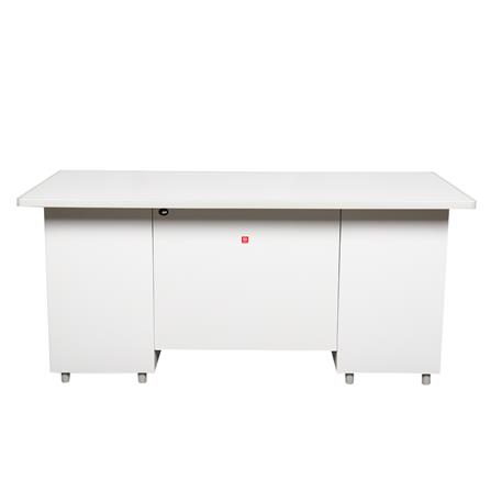 โต๊ะทำงานเหล็ก LUCKY WORLD DX-52-33-GG 159.5 ซม. สีเขียว_2