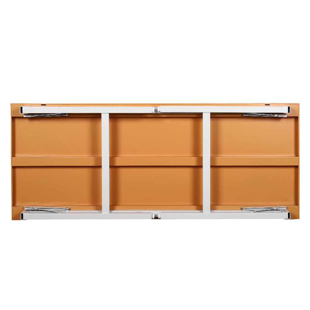 โต๊ะอเนกประสงค์เหลี่ยม LUCKY WORLD FGS-60150-EG 150 ซม. สีน้ำตาล