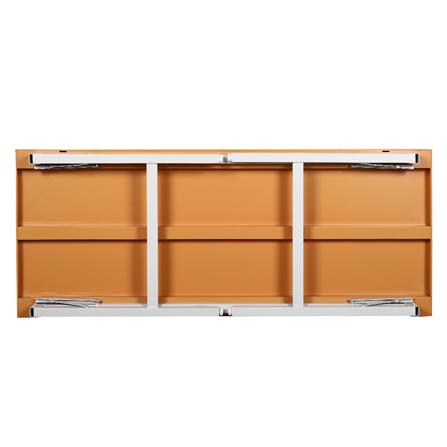 โต๊ะอเนกประสงค์เหลี่ยม LUCKY WORLD FGS-60150-EG 150 ซม. สีน้ำตาล_2