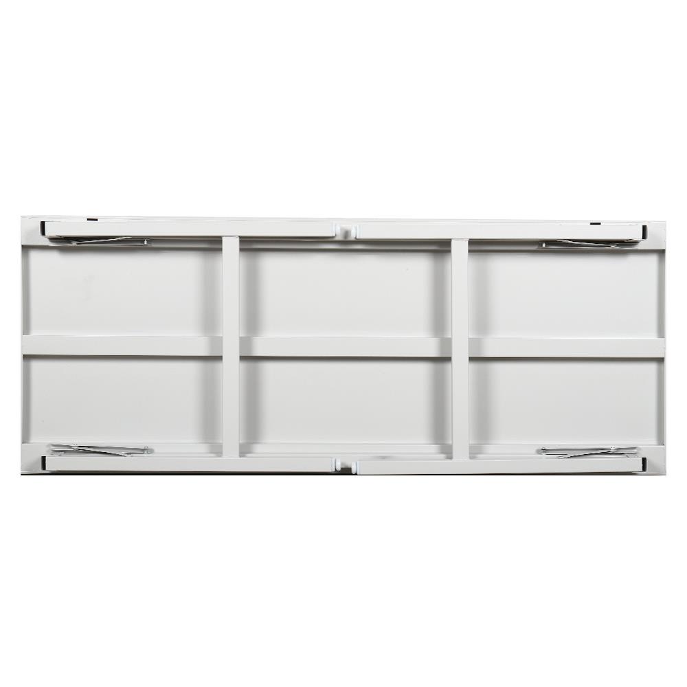 โต๊ะอเนกประสงค์เหลี่ยม LUCKY WORLD FGS-60150-TG 150 ซม. สีเทาทราย