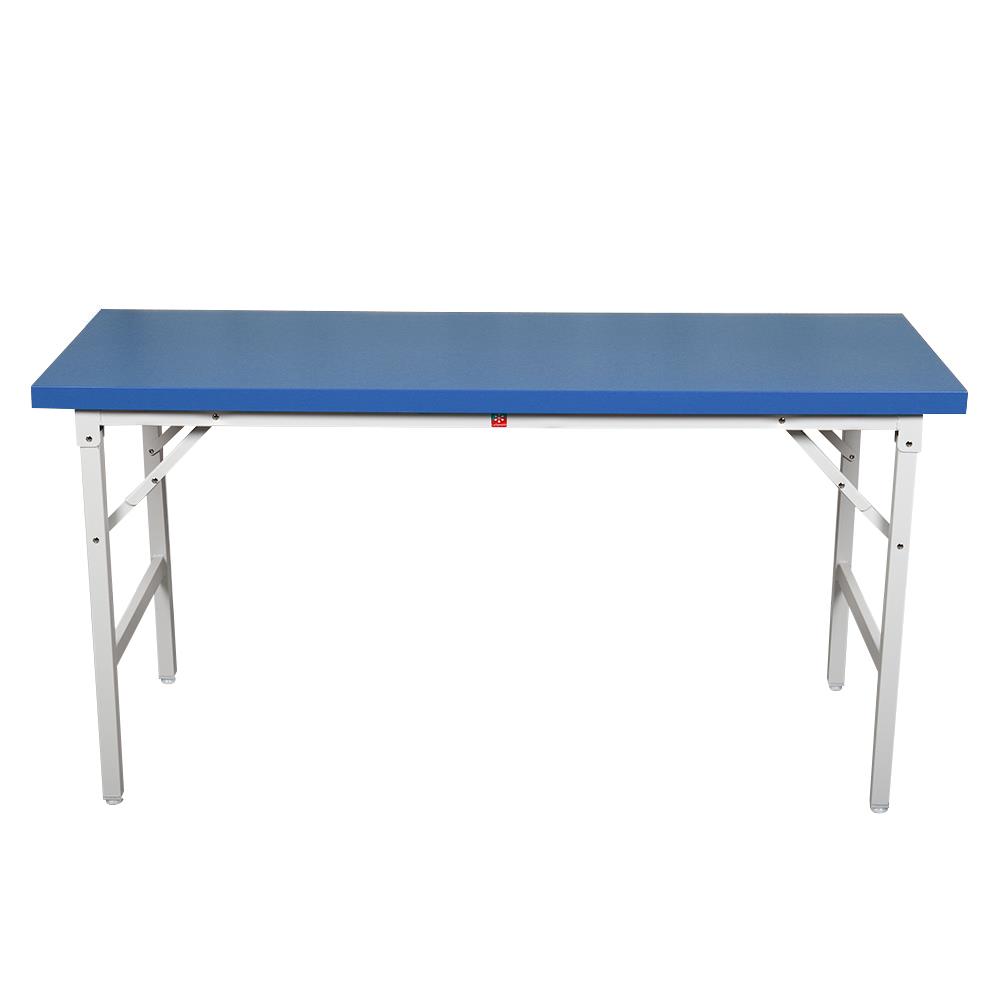 โต๊ะอเนกประสงค์เหลี่ยม LUCKY WORLD FGS-60150-RG 150 ซม. สีน้ำเงิน