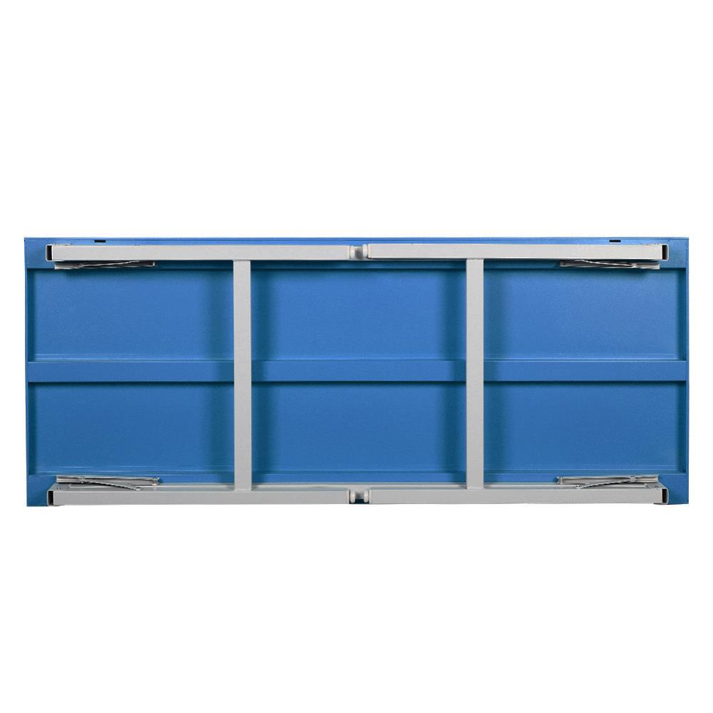 โต๊ะอเนกประสงค์เหลี่ยม LUCKY WORLD FGS-60150-RG 150 ซม. สีน้ำเงิน