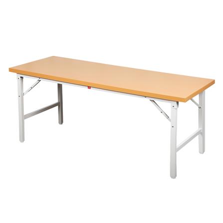 โต๊ะอเนกประสงค์เหลี่ยม LUCKY WORLD FGS-60180-EG 180 ซม. สีน้ำตาล