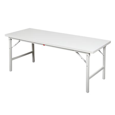 โต๊ะอเนกประสงค์เหลี่ยม LUCKY WORLD FGS-60180-TG 180 ซม. สีเทาทราย