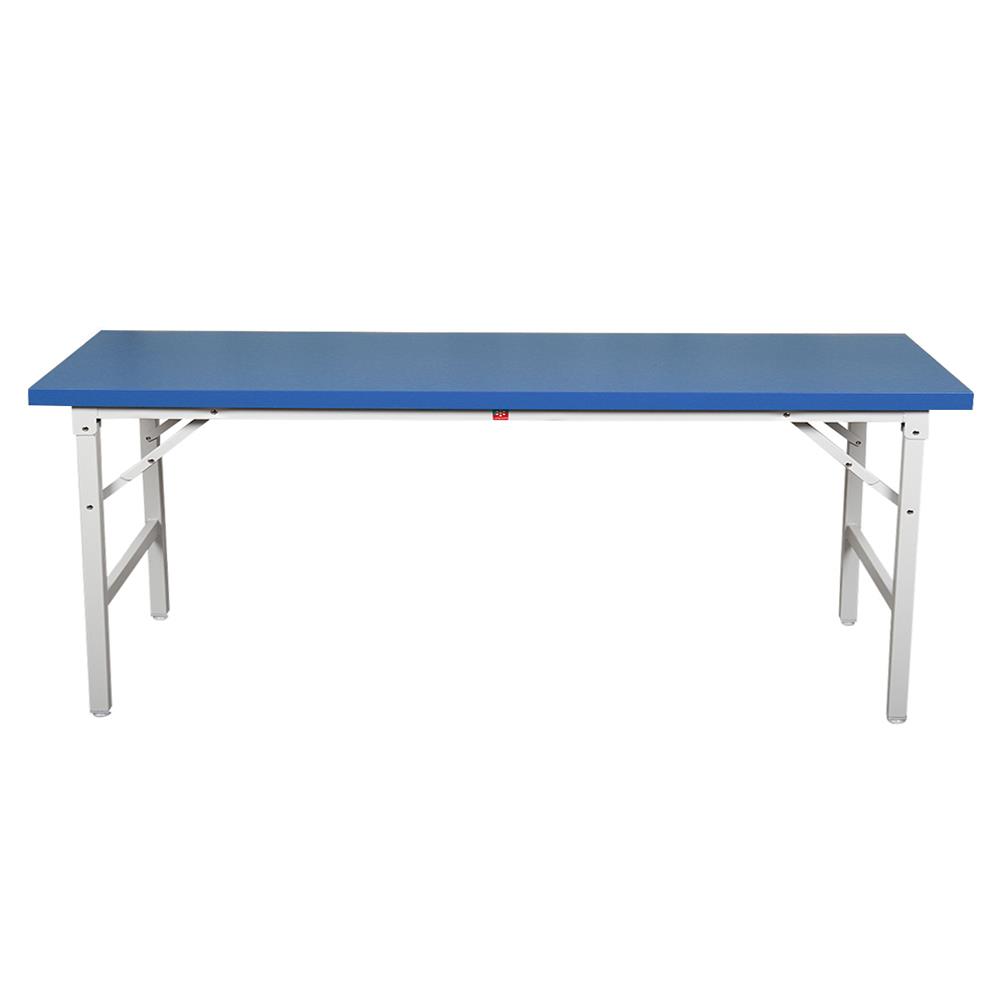 โต๊ะอเนกประสงค์เหลี่ยม LUCKY WORLD FGS-60180-RG 180 ซม. สีน้ำเงิน