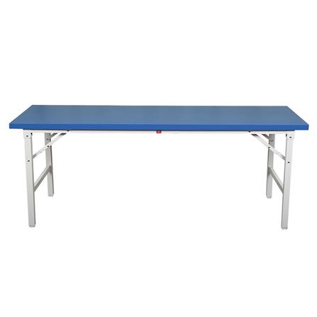 โต๊ะอเนกประสงค์เหลี่ยม LUCKY WORLD FGS-60180-RG 180 ซม. สีน้ำเงิน_1