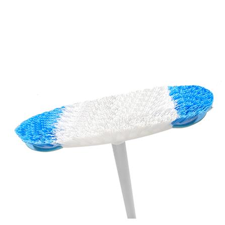 แปรงขัดพื้นไนลอน POWER GREEN 9 นิ้ว สีเขียว_1