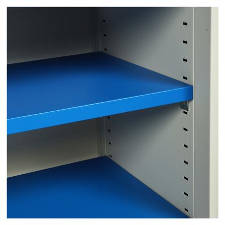 โต๊ะทำงานเหล็ก LUCKY WORLD KDS-150-RG 150 ซม. สีน้ำเงิน_3