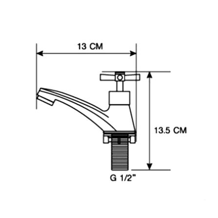 ก๊อกอ่างล้างหน้าเดี่ยว MOYA PN-8201_6