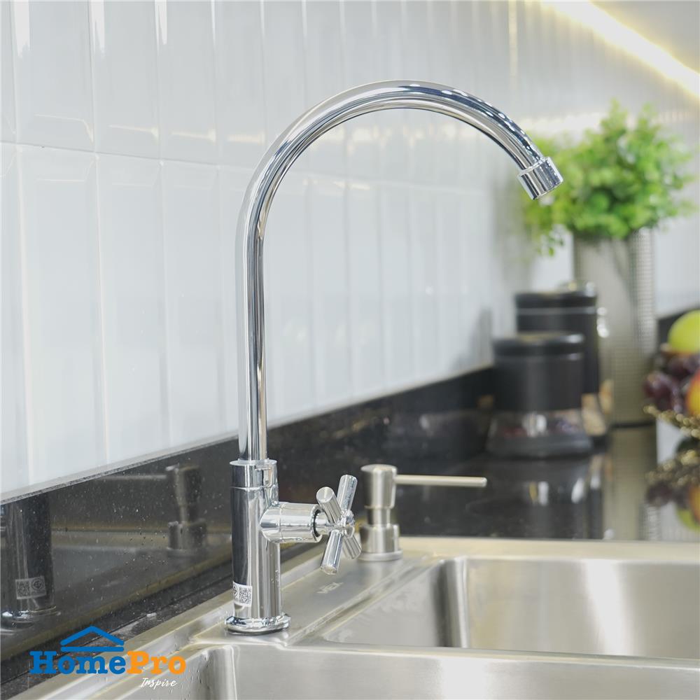 ก๊อกซิงค์เดี่ยวเคาน์เตอร์ MOYA PN-82C12 สีโครม