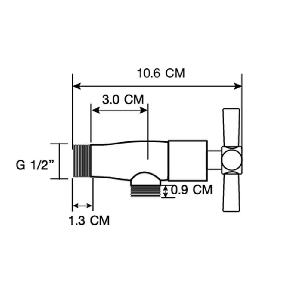 วาล์วฝักบัว 1ทาง MOYA PN-8202