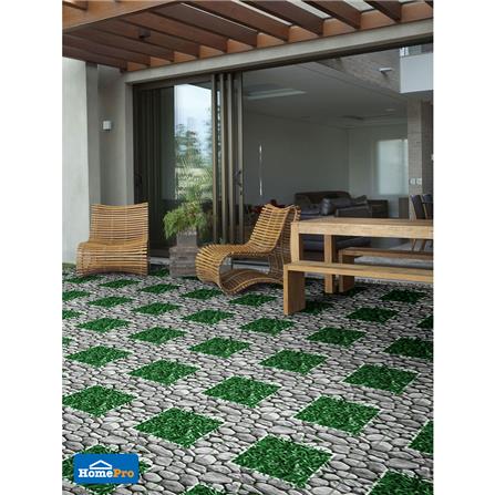 กระเบื้องพื้น 40x40ซม. หินล้อม เทา 1M2_1