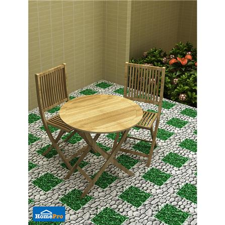 กระเบื้องพื้น 40x40ซม. หินล้อม เทา 1M2_3