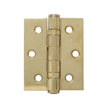 บานพับ 3X2.5 นิ้ว X 2.5 มม. HAFELE 489.02.401 สีทองเหลืองขัดเงา แพ็ก 2 ชิ้น_0