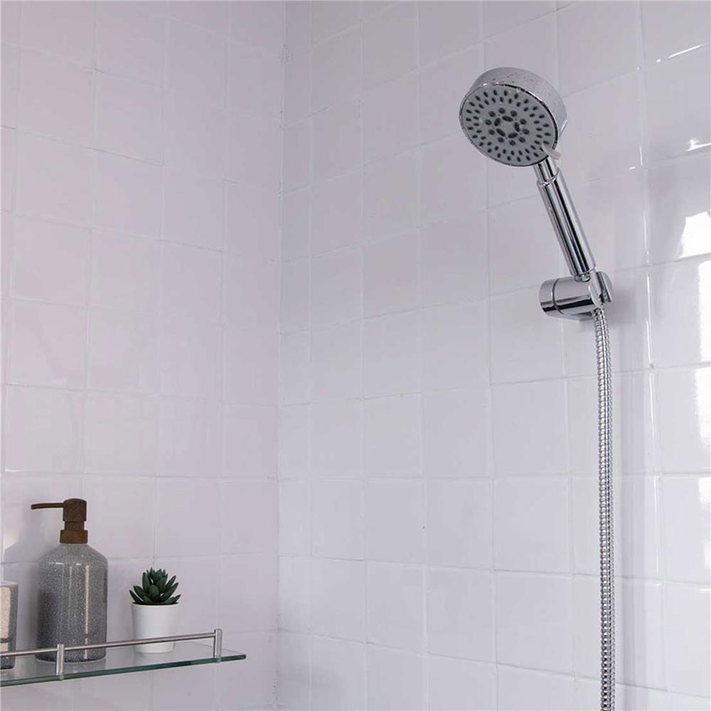 ชุดฝักบัวสายอ่อน 5 ระดับ RASLAND RA D991 สีโครม