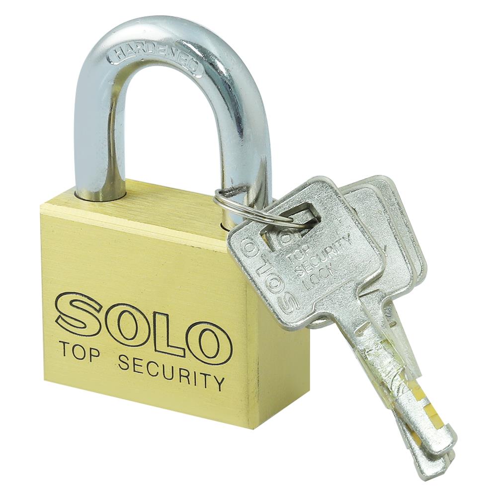 กุญแจ MK SOLO 4507SQ 45 มม. PB 4 ตัว/ชุด