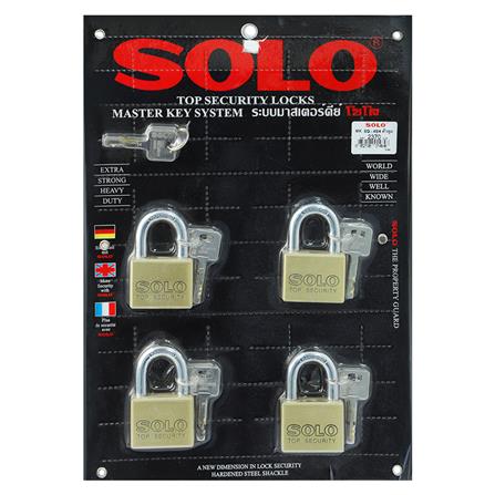 กุญแจ MK SOLO 4507SQ 45 มม. PB 4 ตัว/ชุด_3