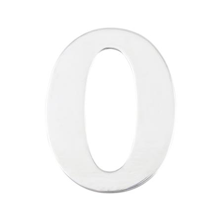 ตัวเลขอารบิค #0 PANSIAM AN-050 50 มม. สีสเตนเลส