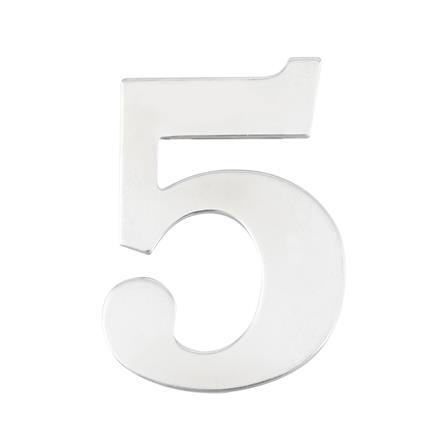 ตัวเลขอารบิค #5 PANSIAM AN-550 50 มม. สีสเตนเลส_0