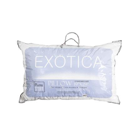 หมอนหนุน ใยสังเคราะห์ EXOTICA MICROFIBER PL1M 19x29 นิ้ว สีขาว_4