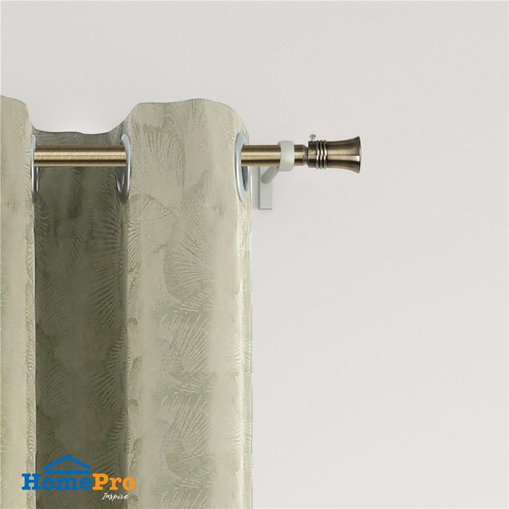 รางเหล็ก ยืดหด HOME LIVING STYLE AQ110L 180-310 ซม. สีทองเหลือง