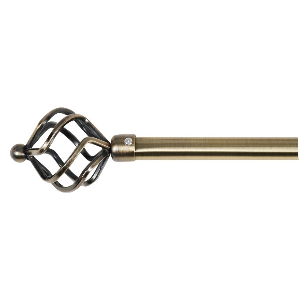 รางเหล็ก ยืดหด HOME LIVING STYLE AQ109L 180-310 ซม. สีทองเหลือง