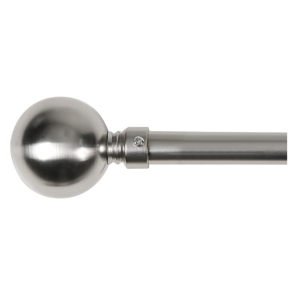 รางเหล็ก ยืดหด HOME LIVING STYLE AQ220S 120-210 ซม. สีเงิน