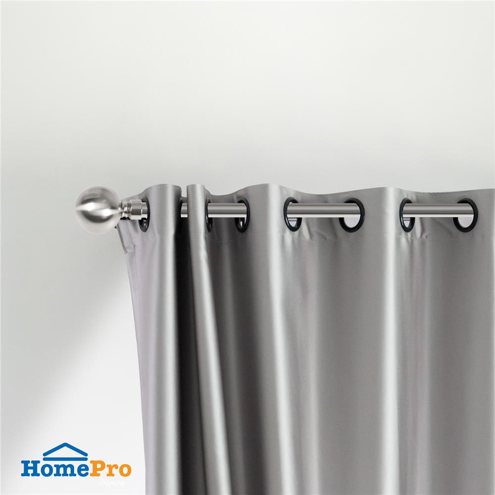 รางเหล็ก ยืดหด HOME LIVING STYLE AQ220S 120-210 ซม. สีเงิน