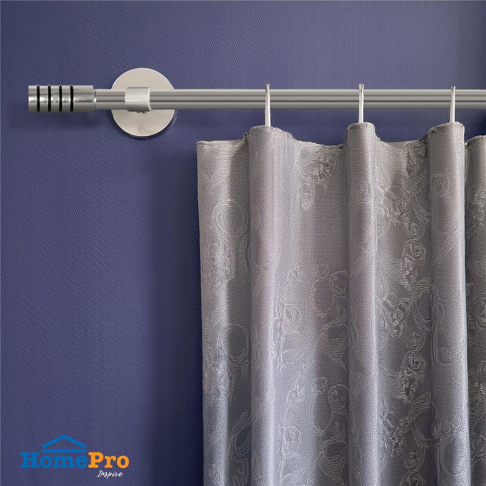 รางเหล็ก ยืดหด HOME LIVING STYLE 0509202L 180-310 ซม. สีเงิน