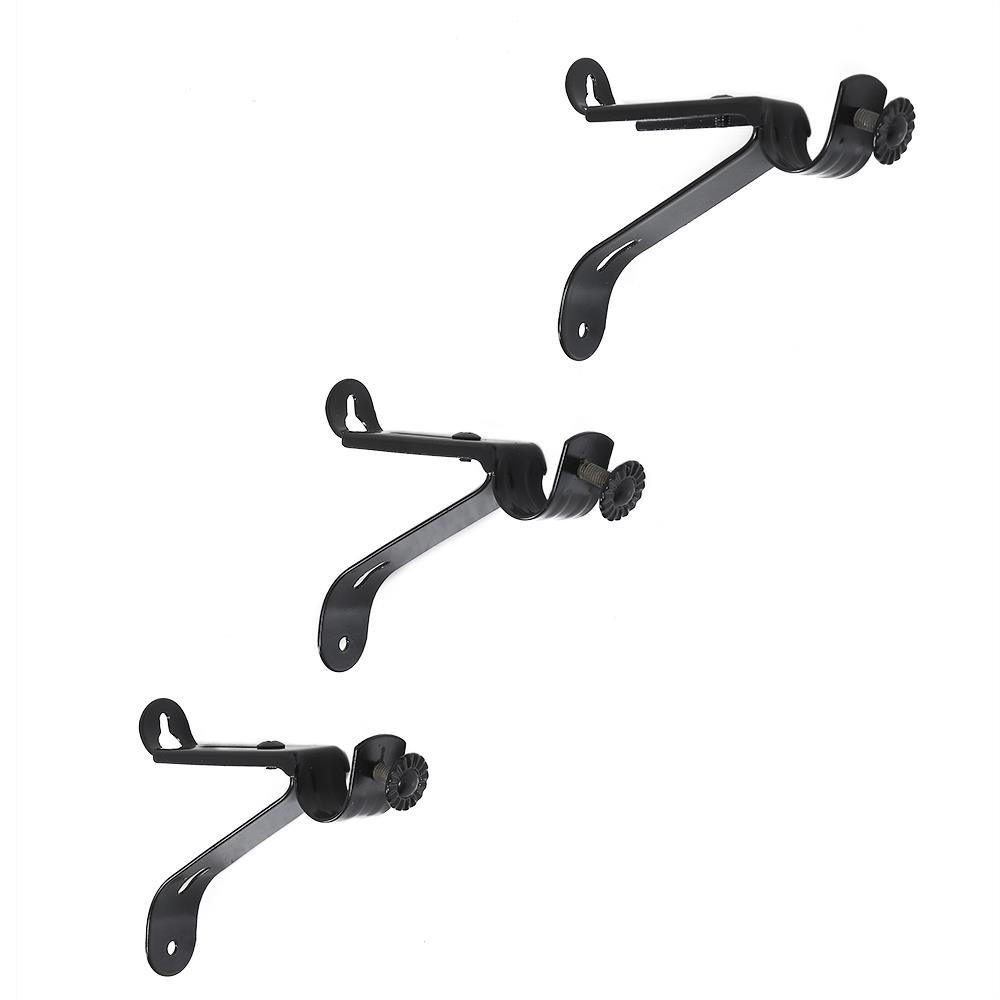 รางเหล็ก ยืดหด HOME LIVING STYLE AQ57S 120-210 ซม. สีดำ