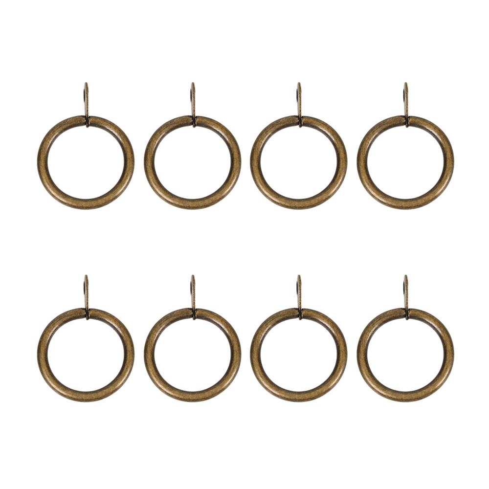 ห่วงคล้องรางเหล็ก HOME LIVING STYLE AQ25AB 25 มม. สีทองเหลือง (แพ็ก 20 ชิ้น)