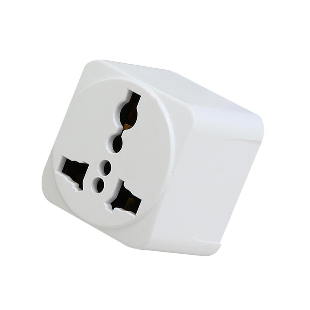 ปลั๊กแปลง 2 ขาแบน TOSHINO FS-18E สีขาว