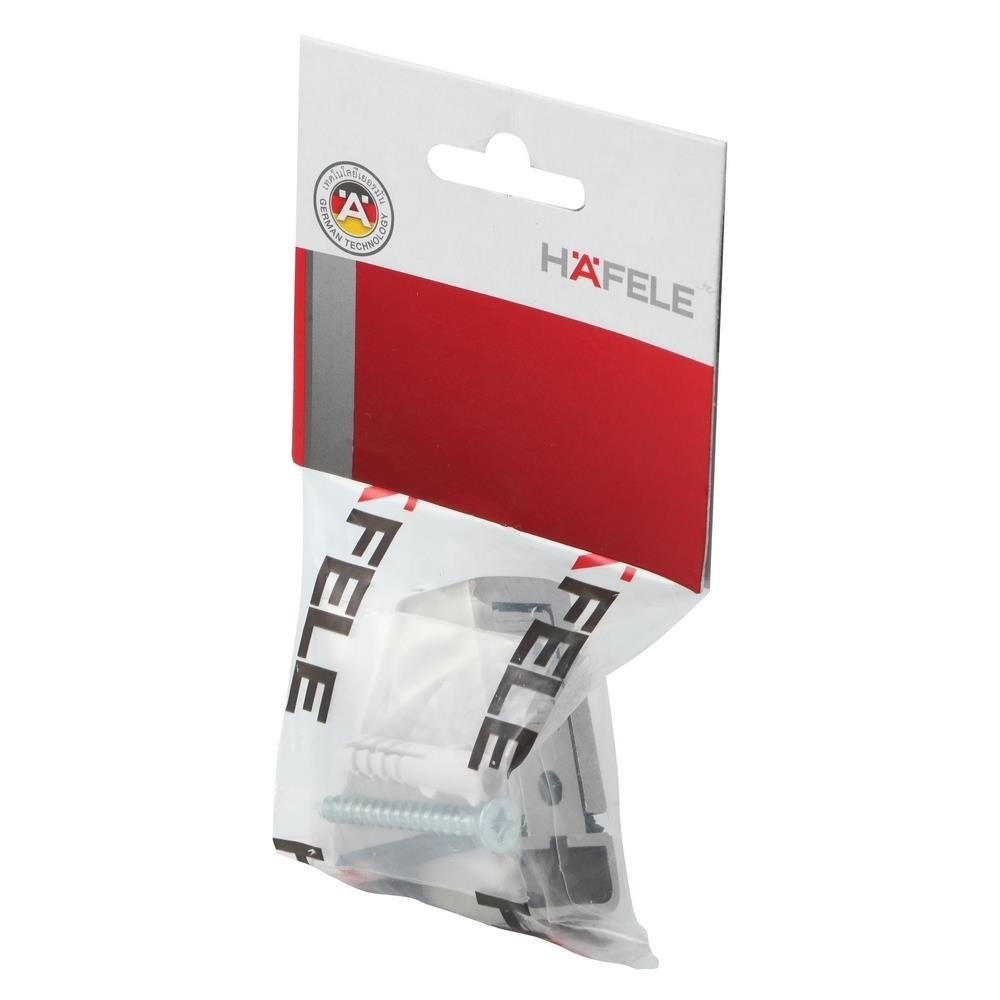 ตัวรับชั้นกระจก แบบหนีบ HAFELE