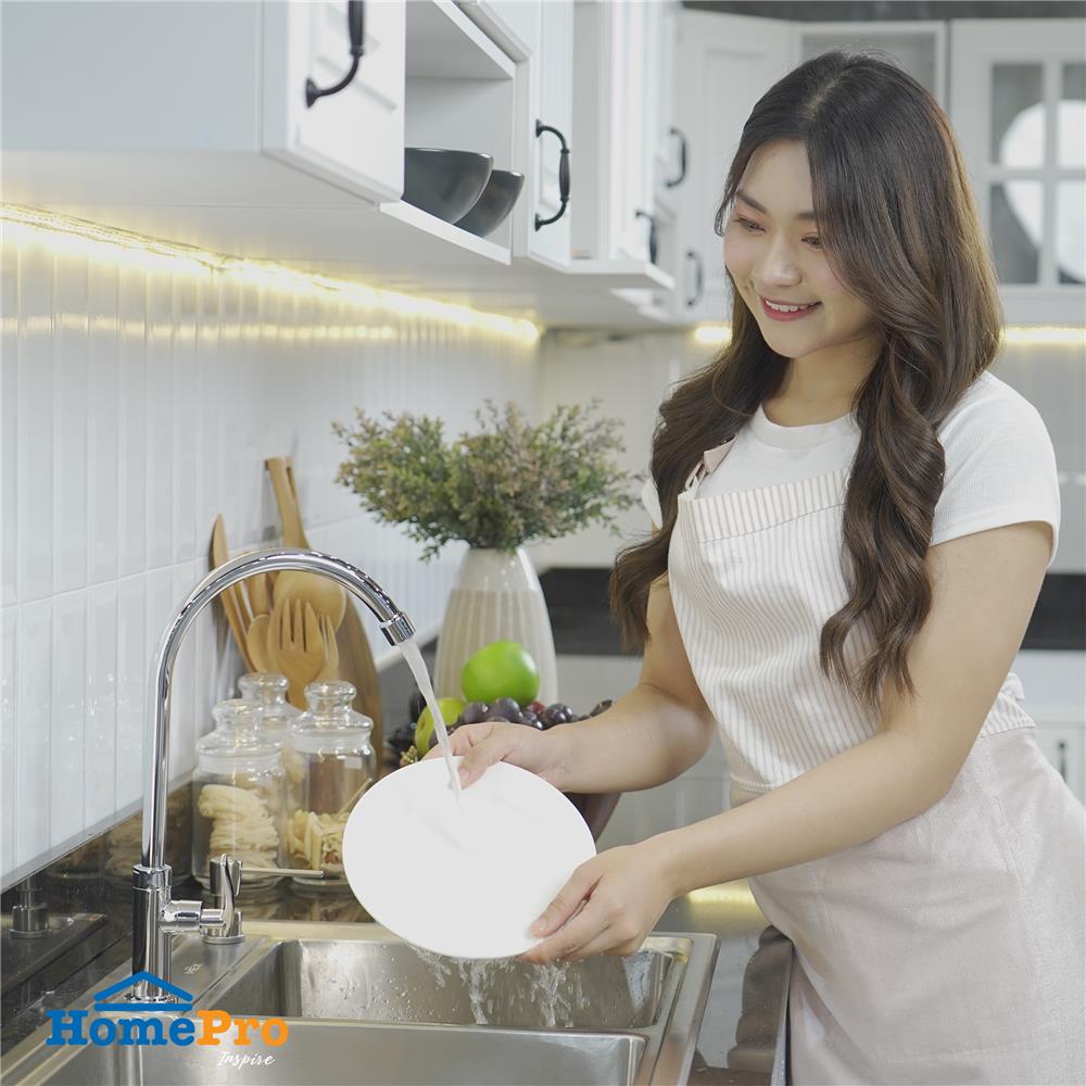 ก๊อกซิงค์เดี่ยวเคาน์เตอร์ MOYA PN-81C12 สีโครม