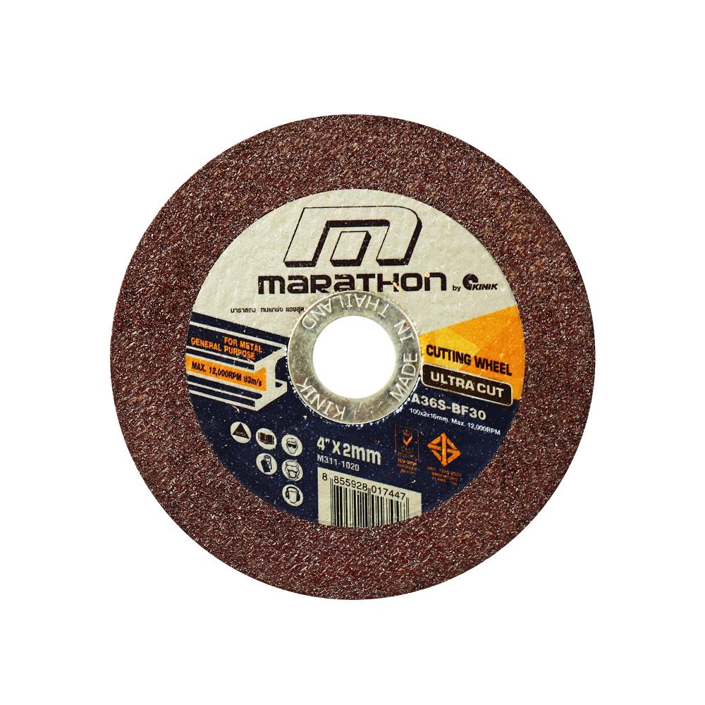 แผ่นตัดเหล็ก MARATHON A36S M3111020 4 นิ้ว
