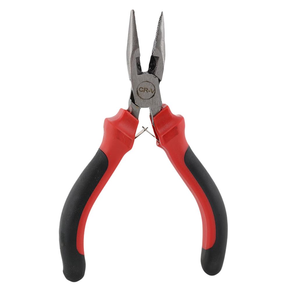 คีมปากแหลม ด้ามยาง HACHI 4.5 นิ้ว