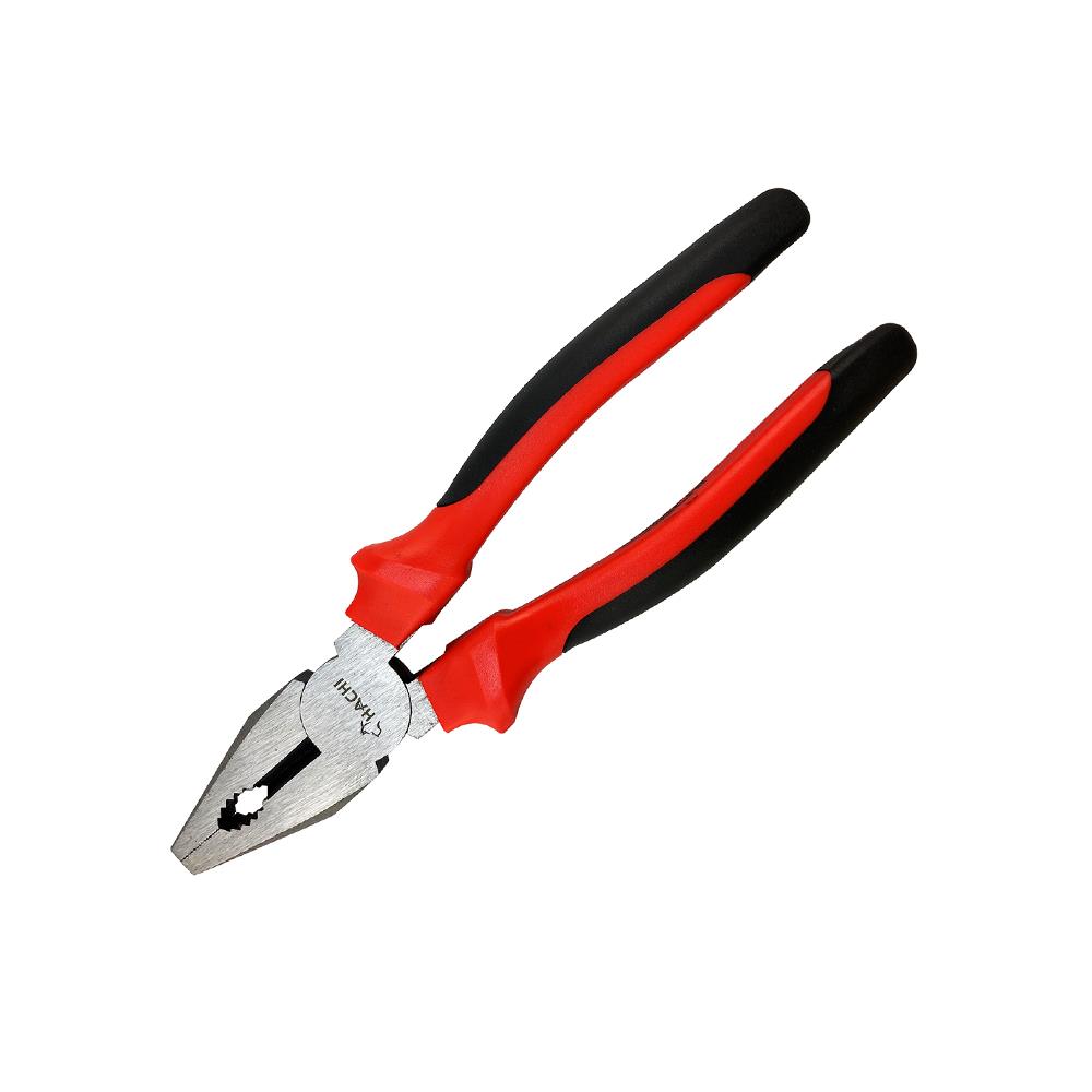 คีมปากจระเข้ หุ้มยาง HACHI 8 นิ้ว