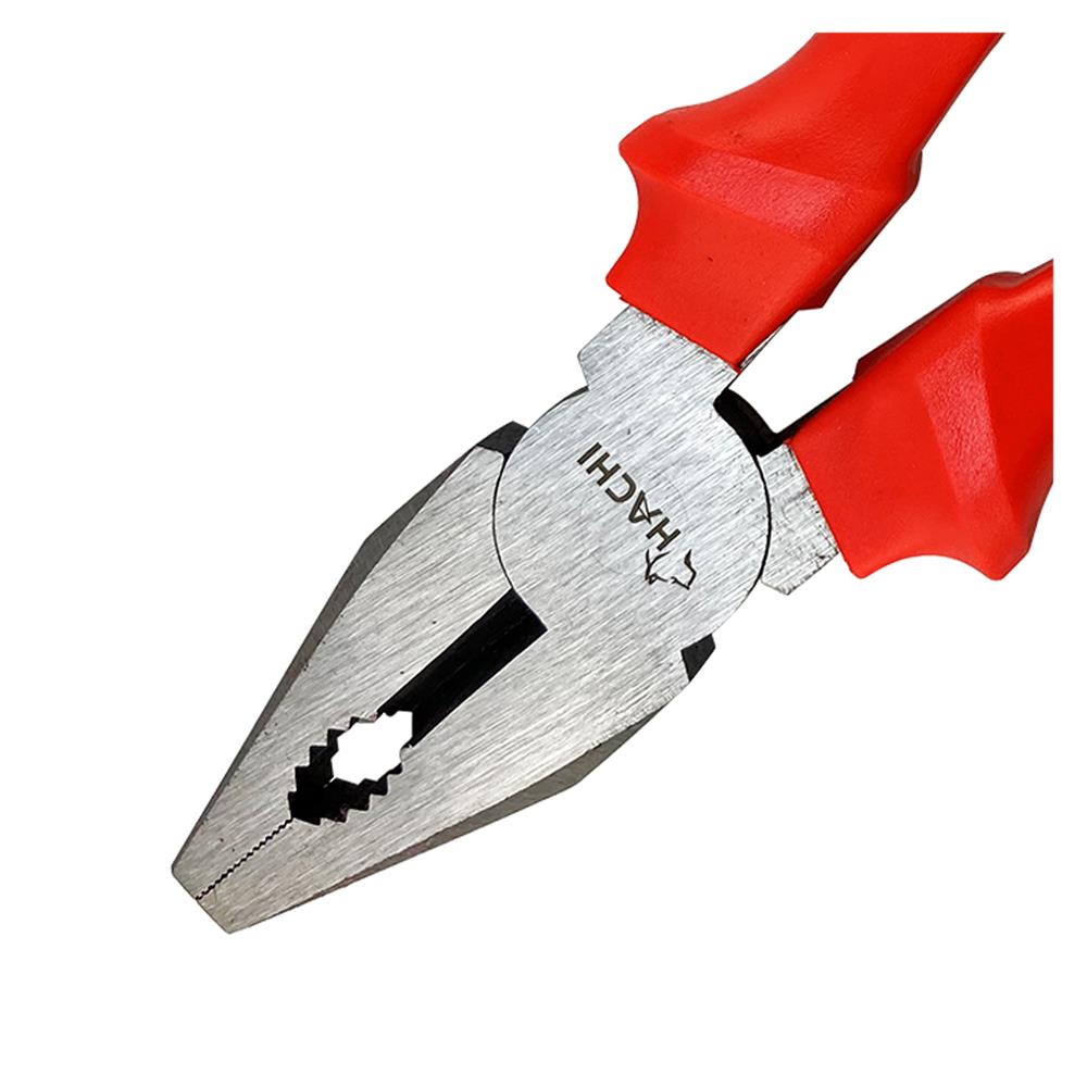 คีมปากจระเข้ หุ้มยาง HACHI 8 นิ้ว