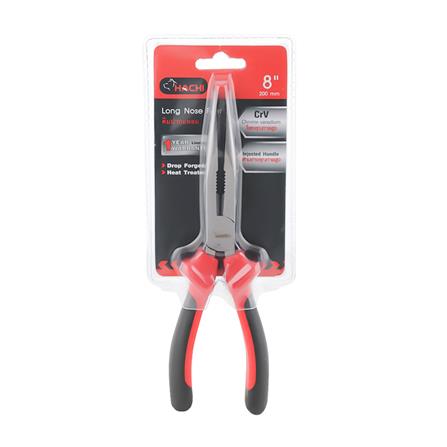 คีมปากแหลม หุ้มยาง HACHI 8 นิ้ว_2
