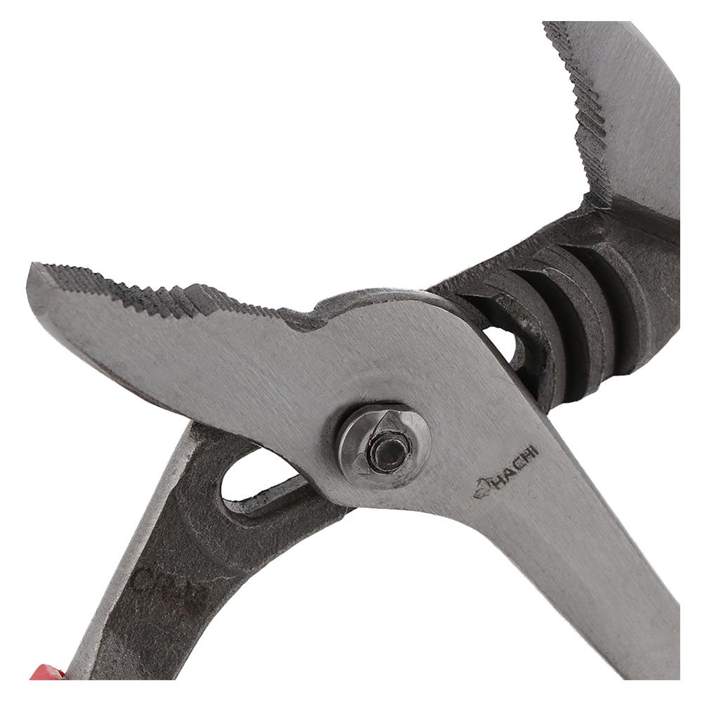 คีมคอม้า ด้ามพลาสติก HACHI 10 นิ้ว