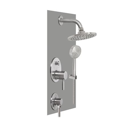 ชุดวาล์วฝังกำแพงผสม WS WS-6051 สเตนเลส_0