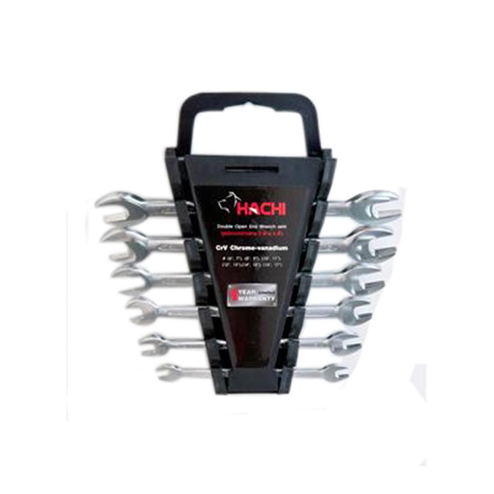 ประแจปากตาย HACHI 6 ชิ้น/ชุด