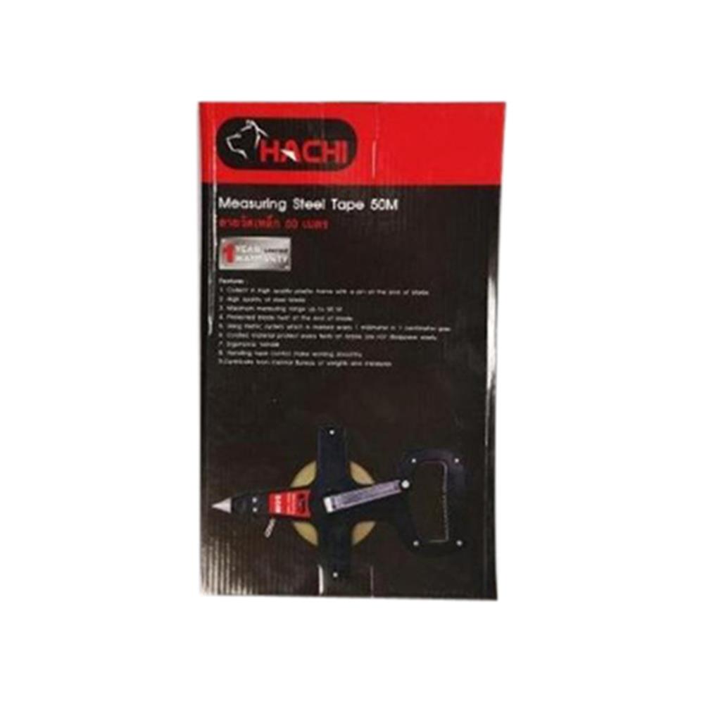 เทปวัดที่ HACHI ST 50 ม. สีดำ