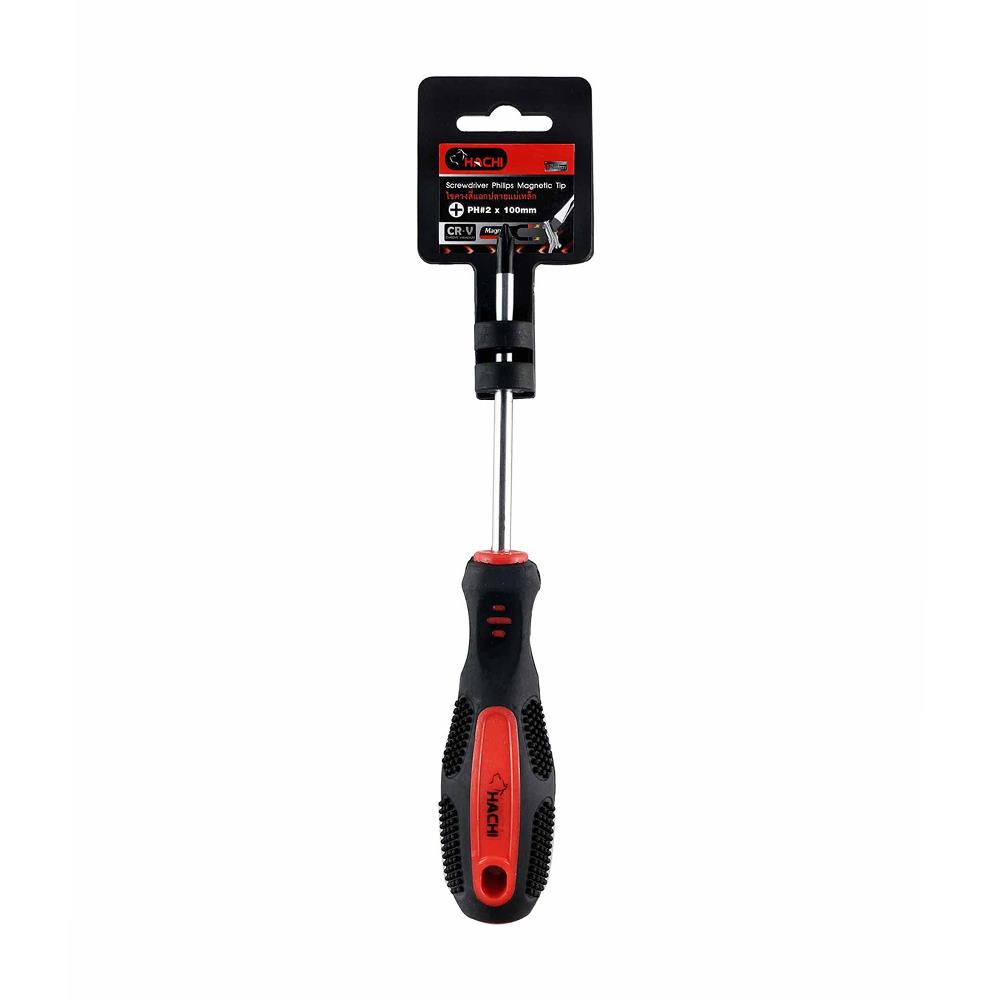 ไขควงหัวแฉก HACHI 4 นิ้ว