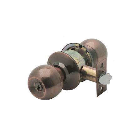 ลูกบิดทั่วไป SOLEX 500-AC หัวกลม สีทองแดงรมดำ_0