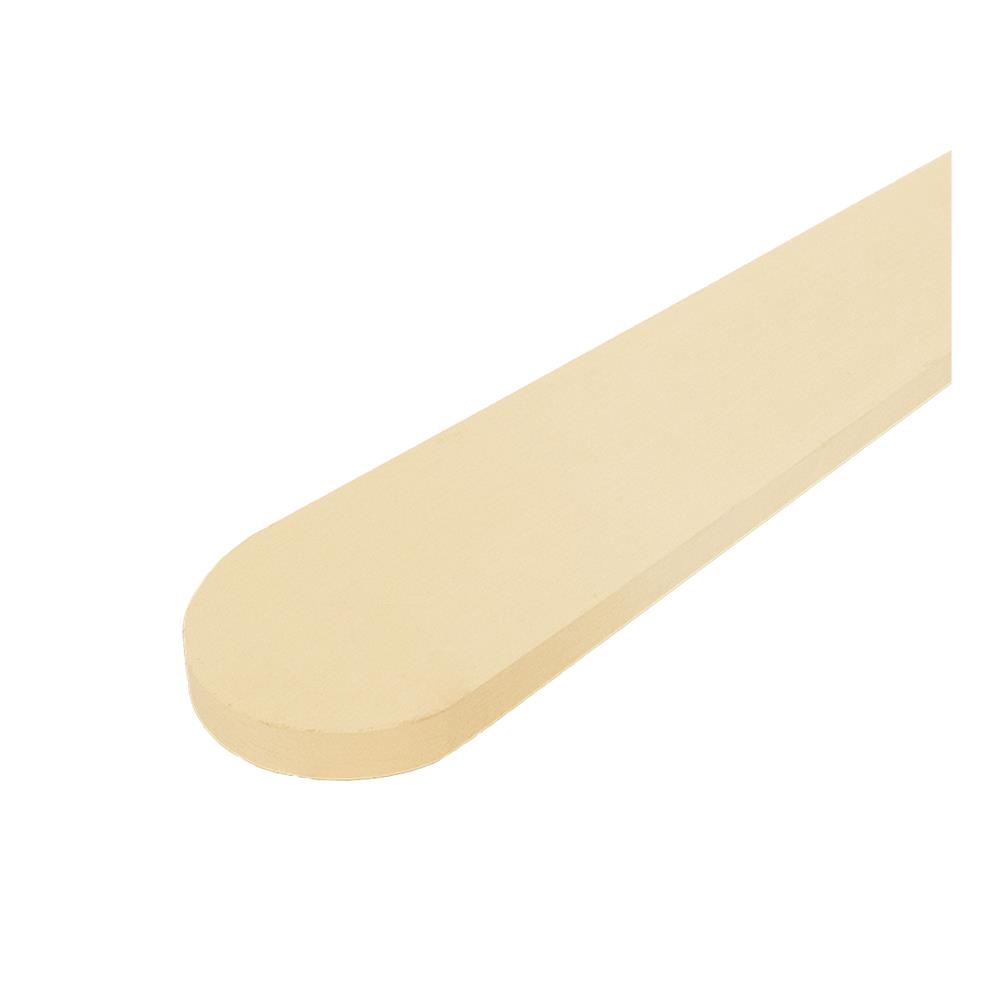 ไม้รั้ว หัวโค้ง CONWOOD พฤกษา หน้า 4 นิ้ว 10X100X1.6 ซม. สีขาวงาช้าง_1