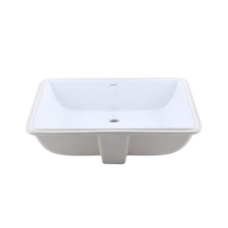 อ่างล้างหน้าแบบฝังใต้เคาน์เตอร์ COTTO C05117 สีขาว_1