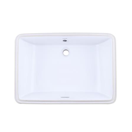 อ่างล้างหน้าแบบฝังใต้เคาน์เตอร์ COTTO C05117 สีขาว_2