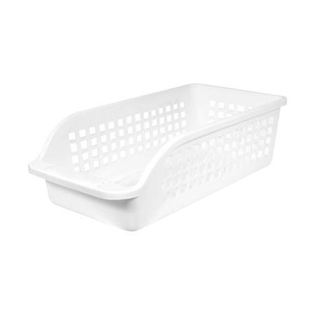 ตะแกรงใส่ของเหลี่ยม CSP 1256 สีขาว