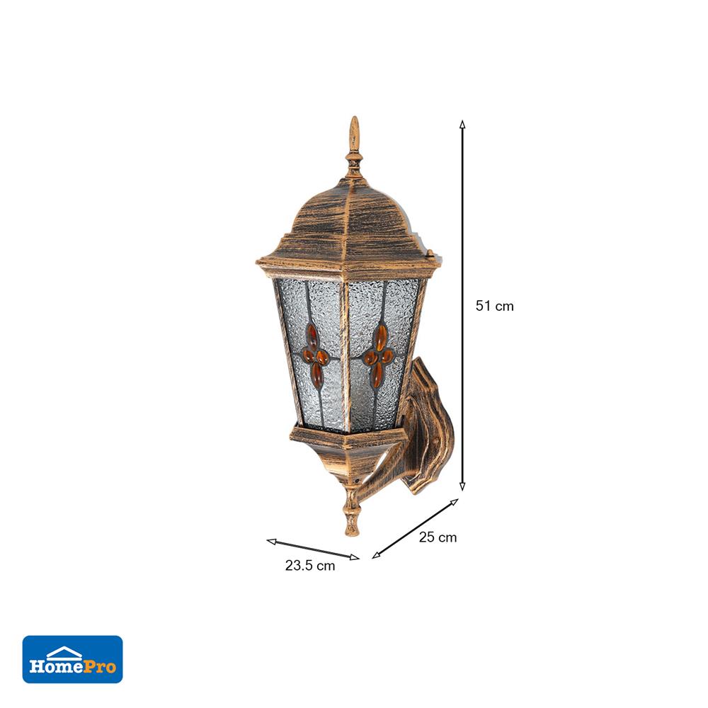 ไฟกิ่งภายนอก CARINI 1910B สีทองรมดำ